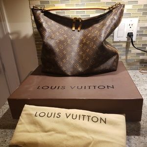 Authentic Louis Vuitton Sully MM Monogram